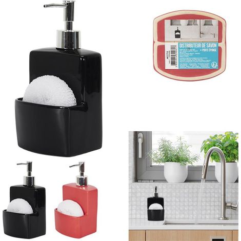 Distributeur De Savon Porte Eponge 9x18cm M12 (1/4)