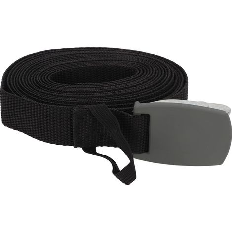 Sangle d'arrimage pour Kayak, 3 m x 2,5 cm à dégagement Rapide avec Boucle à Came pour Cargaison, Sangles d'arrimage pour Planche de Surf pour Barres de Toit de Voiture (1/5)