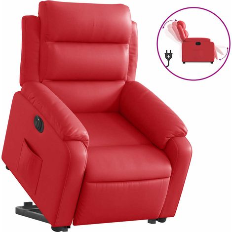 Maison Exclusive - Relaxsessel mit Aufstehhilfe Elektrisch Rot Ku (1/5)