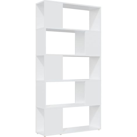 Maison Exclusive - Libreria/Divisorio Bianco 80x24x155 cm in Truciolato