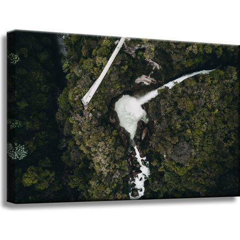Leinwanddruck Natur aus der Vogelperspektive 60x40