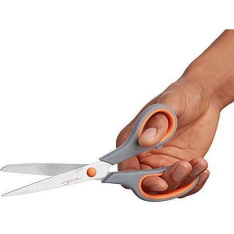 Ciseaux - 20 cm - Lames En Alliage De Titane - Ambidextres - Lot De 2