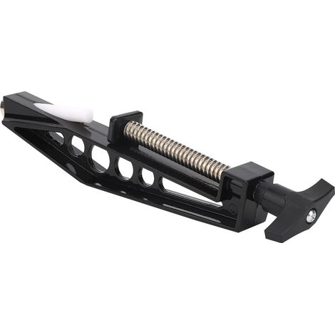 Pince de serrage à trou oblique pour menuisier, accessoire de travail du bois, acier allié noir (1/5)