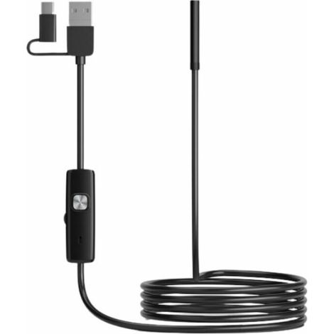 Telefono endoscopio impermeabile 10m 5,5mm