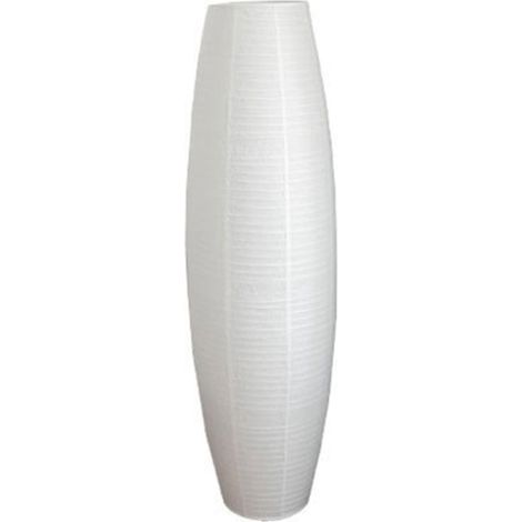 Lampadaire en papier de riz, lampe haute, présentoir en papier de riz, lampe de chevet, abat-jour seul, blanc (1/5)