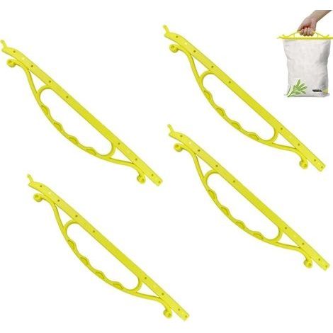 4 Pièces Alimentaire D'étanchéité Clips, Fermeture Sachet Alimentaire, Clips de scellage de collations avec poignée ergonomique pour sacs alimentaires, Clip Fermeture Cuisine Réutilisable (1/5)