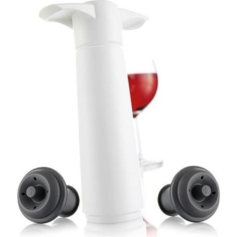 VACU VIN Weinpumpe mit 2 Stopfen