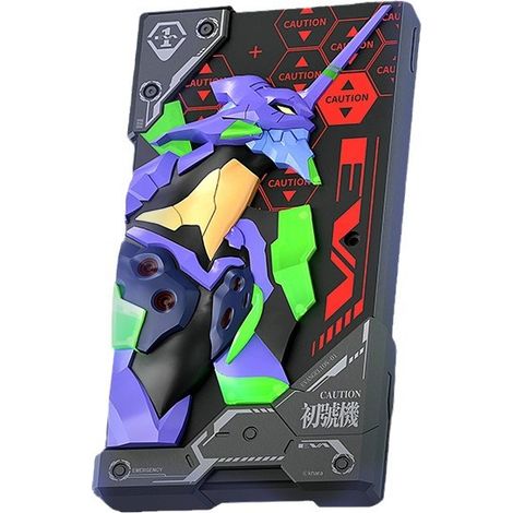 Batterie externe de type puzzle DIY de style Mecha avec port USB-C 22,5 W, charge rapide bidirectionnelle portable pour plusieurs appareils (1/5)