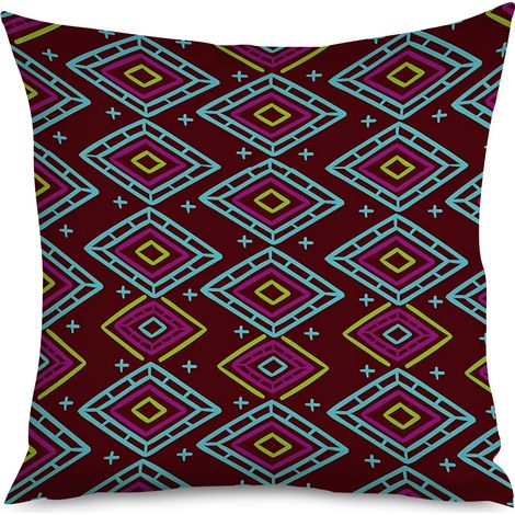 Housse de coussin motifs mayas, mystique (1/5)