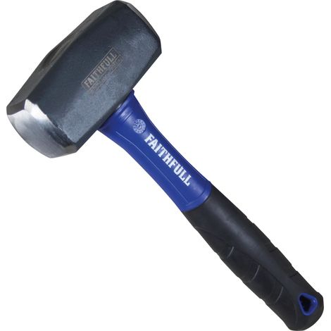 Marteau Club de 4 lb en Fibre de Verre Bleu 1,8 kg