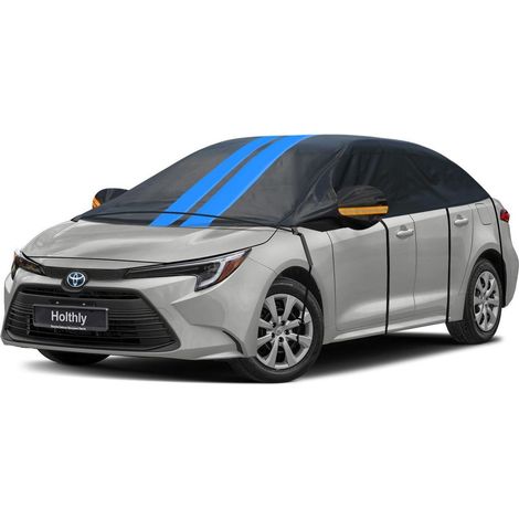 Halbgarage Auto Wasserdicht Atmungsaktiv für Limousinen bis 470 cm (1/5)
