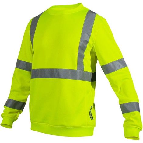Sweat-shirt de travail haute visibilité Freon jaune taille M - T2S