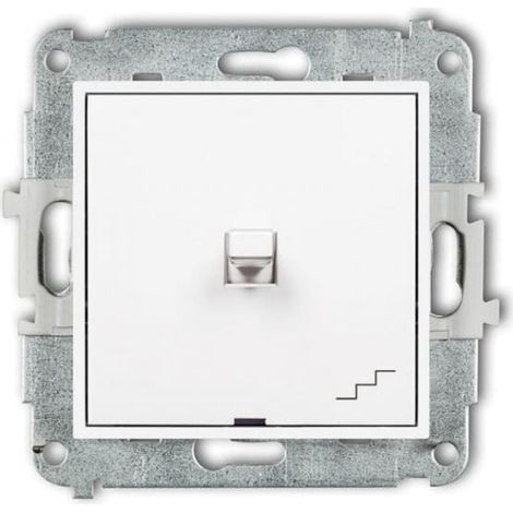 Mini interruptor de escalera estilo americano blanco mwpus-3