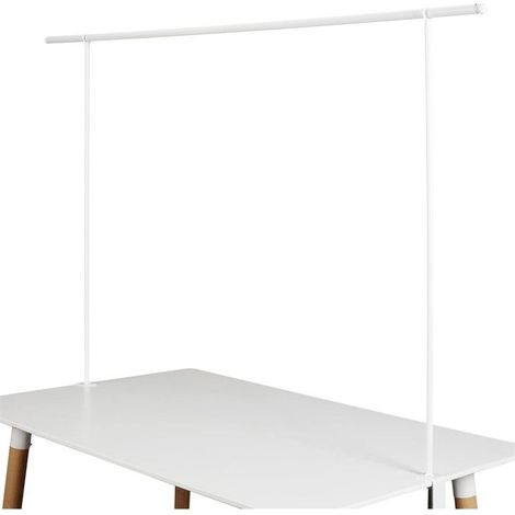 Barre de Décoration de Table Blanche Extensible Ajustable Démontable 139-250cm - SLICO (1/4)