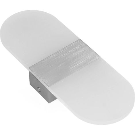 360°-LED-Wandleuchte aus Acryl – 6 W – Weiß – Nach oben/unten – Warmweiß – Flur / Schlafzimmer / Restaurant / Arbeitszimmer / Nachttisch / Einkaufszentrum – 90–265 V