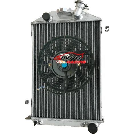 Radiador, construcción de aluminio, eficiencia de refrigeración mejorada, solo radiador (1/5)