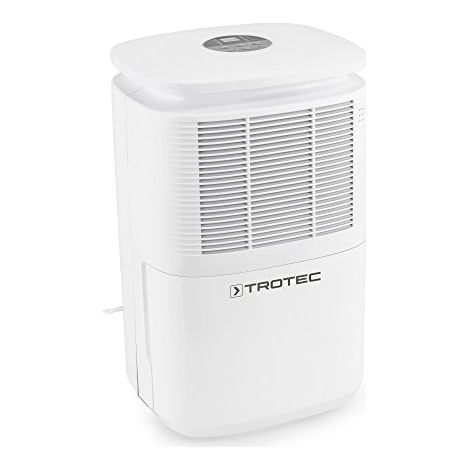 TROTEC Deshumidificador TTK 30 E, 12L / día, LED de 3 Colores, Función Secado de Ropa, Depósito1,9 L, Portátil, Silencioso, Auto-Apagado, Temporizador, Higrostato (1/6)