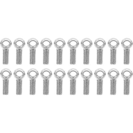 Boulon à œil de levage à épaulement M6 en acier inoxydable 304 anticorrosion pour machines lourdes (20 pièces) (1/5)