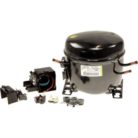COMPRESSEUR FFU130HAX 1/3+ HP R134A 309W (SP) POUR REFRIGERATEUR WHIRLPOOL - 488000309931 (1/2)