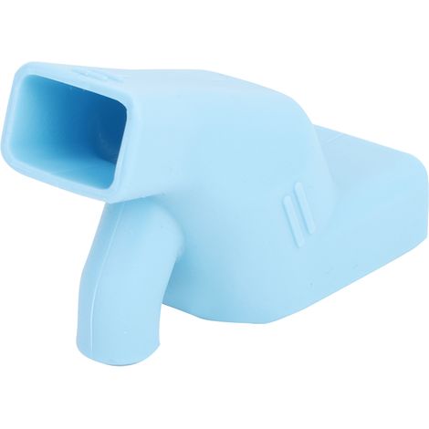 Rallonge de robinet en silicone pour robinets d'évier, idéale pour le lavage des mains des enfants (bleu) (1/5)
