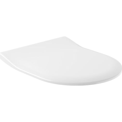 Villeroy & Boch Architectura WC siège 9M70S101 blanc , SlimSeat, avec Sofclose, charnières en acier inoxydable (1/4)