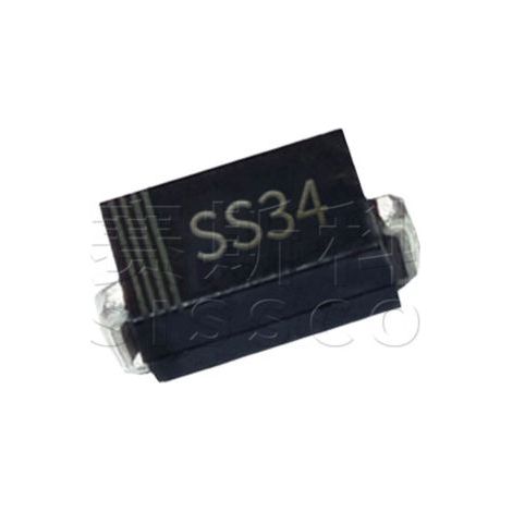 Diode Schottky à puce SS34 3A SMA DO-214AC Changdian/Changjing - Composant électronique neuf - 5 unités disponibles
