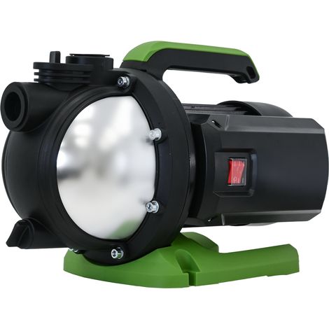 Gartenpumpe Edelstahl 800 W 3200 l/h Förderhöhe 44 m Jetpumpe Saugpumpe Pumpe zur Gartenbewässerung (1/5)