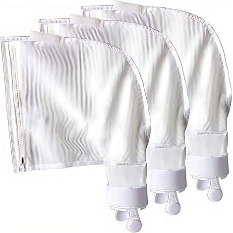 Set di 3 sacchetti raccoglipolvere di ricambio per i modelli 280, 480, K13 e K16, comprendente un sacchetto in rete di nylon multifunzionale. (1/4)