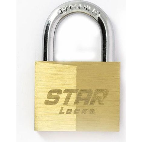 Cadenas 60mm latón macizo llave plana cilindro de pines