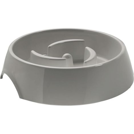HUNTER Atlanta Gamelle Anti-Etranglement für Hund und Katze – 900 ML – Grau (1/4)
