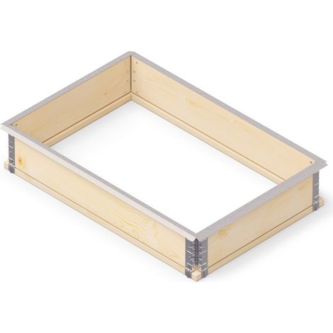 Schneckenschutz hagsen 80 cm robuster Stahl Garten
