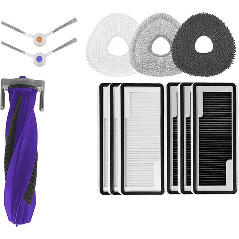 Adecuado para los accesorios del robot aspirador NARWAL, incluyendo el cepillo principal J4, el cepillo lateral, la mopa, la bolsa para el polvo y el filtro. (1/5)