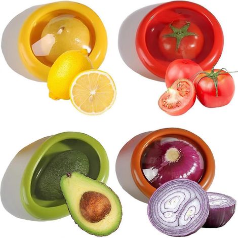 Boîte de conservation transparente pour fruits et légumes, protection anti-oxydation, boîte hermétique pour réfrigérateur.