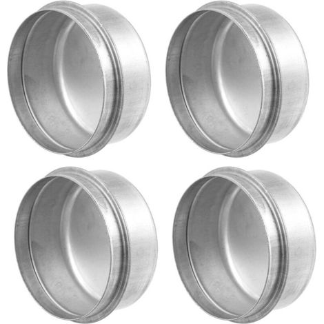 Accessoires de remorque 4 pièces, housses de remorque pour bateau à moteur, cache-poussière de réparation de moyeu de roue de tête d'essieu de camping-car, cache-poussière de réparation de moyeu de ro (1/4)