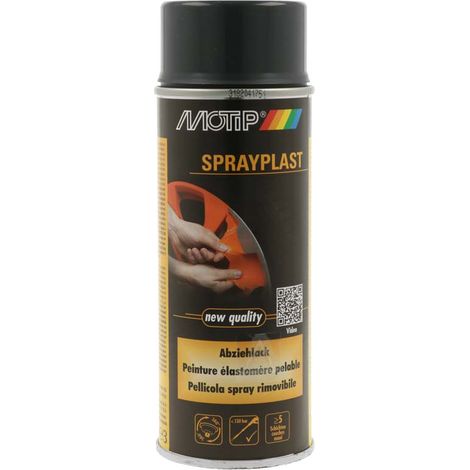 Lackspraydose Carbon Glanz Elastomer abziehbar motip sprayplast
