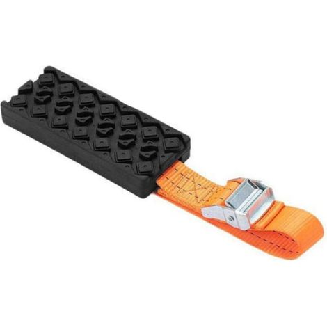 Tapis de traction antidérapant pour véhicule tout-terrain – Récupération boue, sable, neige – Surface résistante à l'usure – Sac de rangement inclus (1/5)