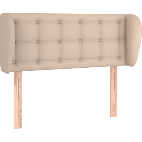 Testiera ad Orecchio Cappuccino 103x23x78/88 cm in Similpelle vidaXL (1/5)