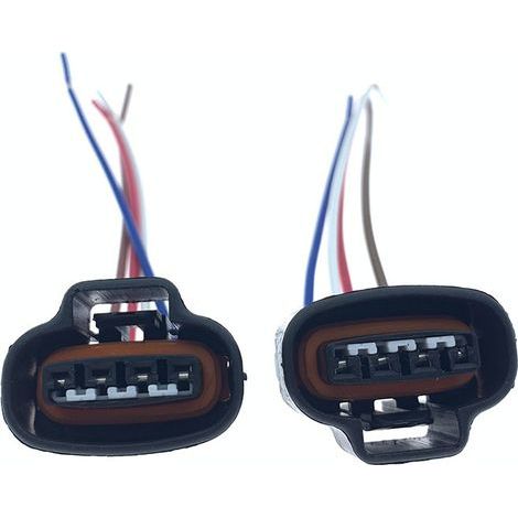 Applicable to the high-voltage transformer for Toyota Land Cruiser Prado 2700 and Lexus, ignition coil connector -- JB1314-4P