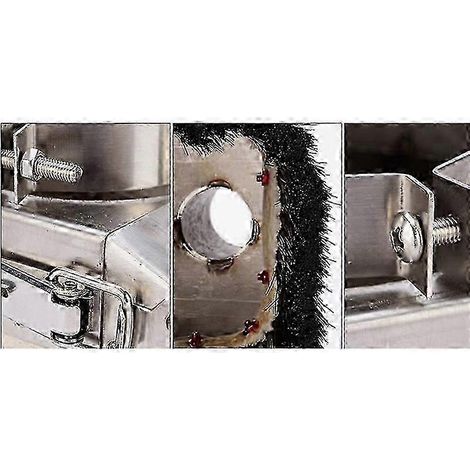 Cepillo de 1Mx80mm, aspiradora, máquina de grabado, cubierta antipolvo para fresadora CNC para motor de husillo, como se muestra en la imagen SZRH AV
