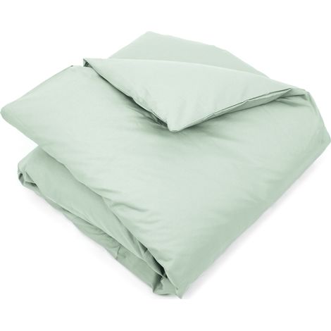 Housse de couette uni coton ALTO 240x220 cm (1/5)