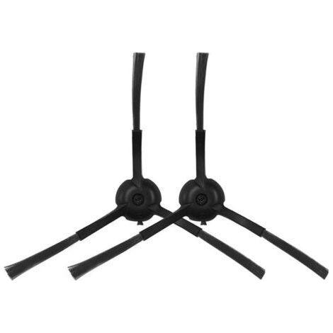 FENOPLASTICAAccessoires d'origine, brosses latérales en Silicone pour aspirateur série Q7 Max/S7 Max Ultra/S7 Maxv Ultra/S7 Pro Ultra/S8 +/S8 Pro Ultra/Q Revo/Q5 Pro+, Lot de 2 (Noir) (1/5)