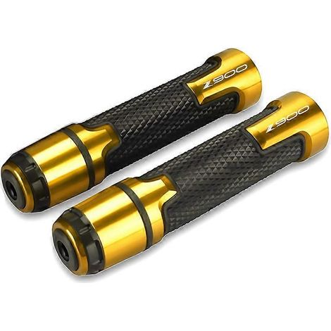 Aplicable a Kawasaki Z900 Z 900 2017-2022 2020 2021 Juego de palancas de freno y embrague CNC para motocicleta, con manillar plegable ajustable y protector (dorado) (1/5)