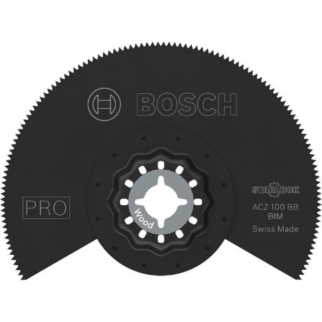 Bosch PRO ACZ 100 BB lama seghetto multifunzionale argento (1/5)