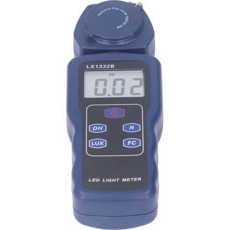 Hochpräzises digitales Luxmeter, Helligkeitstester, Lichtdetektor, tragbares Photometer zur Messung der Beleuchtungsstärke in Innenräumen. (1/5)
