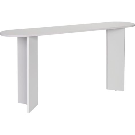 Holzkonsole "Sira" - 150 x 35 x 75 cm - Weiß