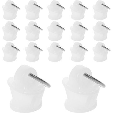 pour sèche cheveux en acier inoxydable montage sans perçage (1/5)