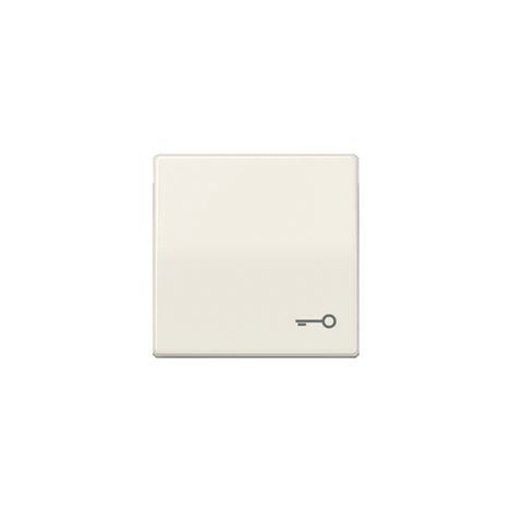 Jung Tasto basculante 1 posto, simbolo porta, duroplastico, serie AS, bianco AS 591 T