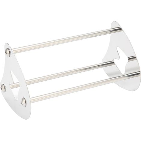 Support dentaire en acier inox pour ciseaux et pinces orthodontiques, accessoire de rangement pratique pour cabinet. (1/5)
