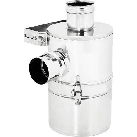ABBATTITORE FUMI AD ACQUA INOX AISI 304 D 10 CM