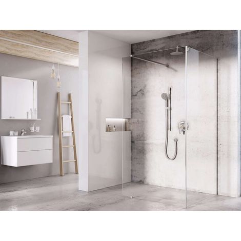 Ravak Walk-In - Paroi de douche Walk-In Corner Set 120x90, 2 pièces, 90x200 cm, chrome/verre transparent GW1CG7C0SZ1 (1/5)